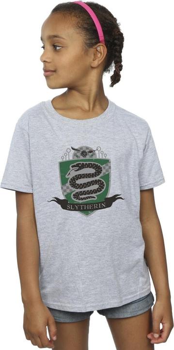 Immagine prodotto Slytherin Chest Badge Maglietta Ragazze (140, 146)