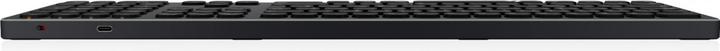 Produktbild KeySonic Full-Size Aluminium Tastatur, Bluetooth® & RF, für Win & macOS (DE, Kabellos)