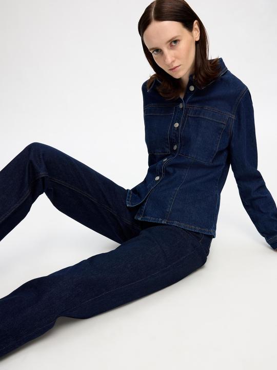 Immagine prodotto Selected Femme Jeans straight fit blu scuro (W31/L32)