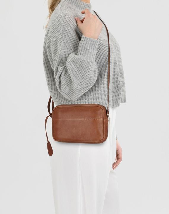 Image du produit Burkely Natural Norah Sac à bandoulière en cuir 22 cm