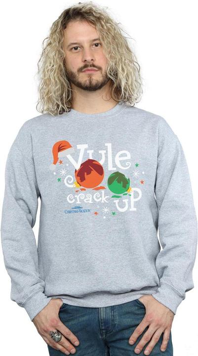 Immagine prodotto National Lampoon´s Vacation National Lampoon's Christmas Vacation Yule Crack Up Felpa Uomo (XXL)