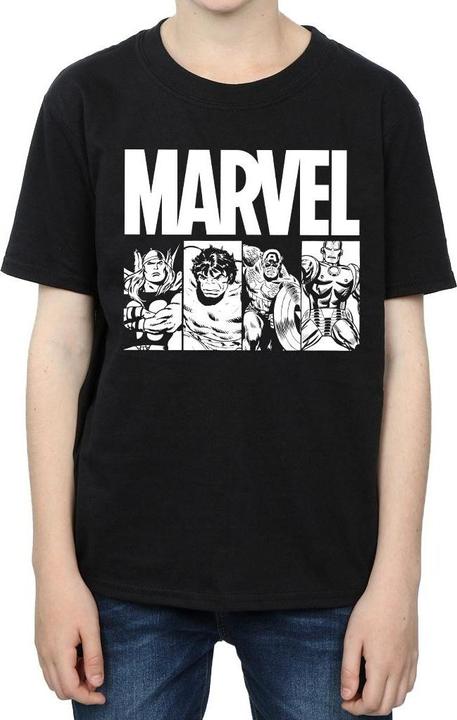 Immagine prodotto Garçons - T-shirt in cotone con carreaux d'action (152, 158)