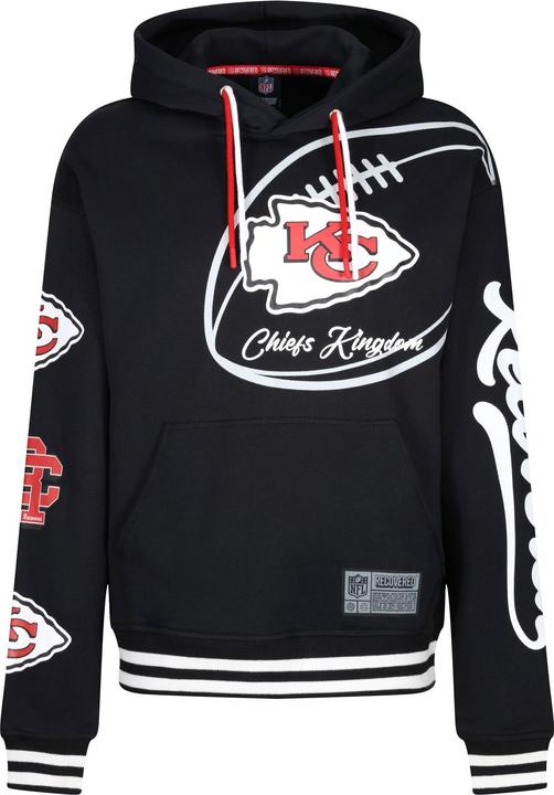 Recovered Re:covered Fleece Hoody - PATCHES Kansas City Chiefs - L (L)