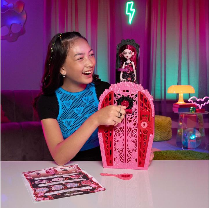 Image du produit Monster High Set de jeu Secrets Garden Mysteries - Draculaura