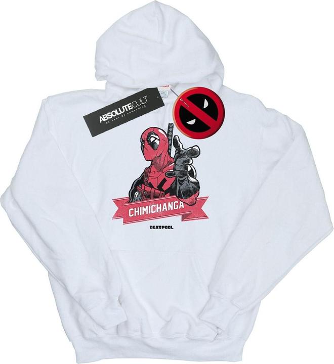 Produktbild Deadpool Chimichanga Finger Kapuzenpullover (S)
