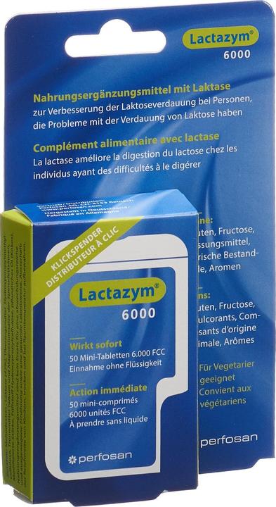 Lactazym 6000 Mini (50 Stück, Tabletten, 30 g)
