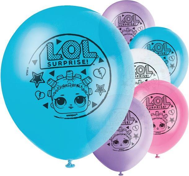 Actual product image Unique Balloons LOL Surprise