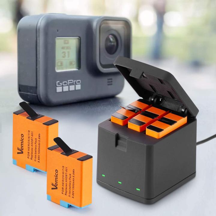 Actual product image Sanoov Battery charger kit (GoPro Hero 8, Hero 7 Black)