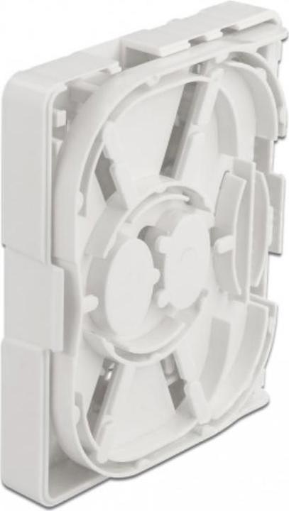 Actual product image Delock FO wall mount junction box for 2 x SC Simplex or LC Duplex white (Splice box)