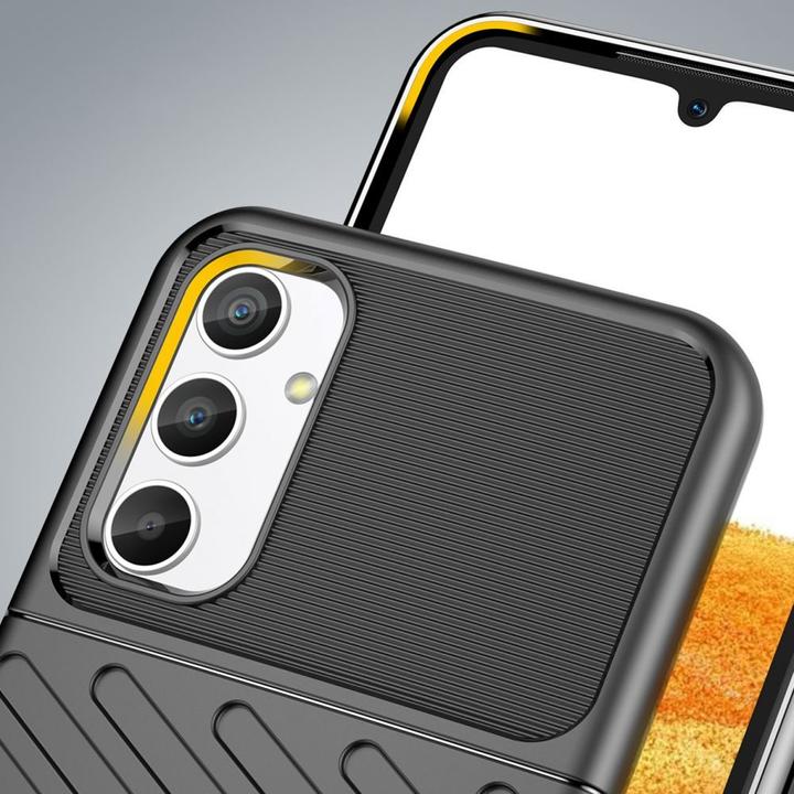Image du produit Hurtel Thunder Case Housse pour Samsung Galaxy A34 5G Housse silicone blindée noire (Samsung Galaxy A34 5G)