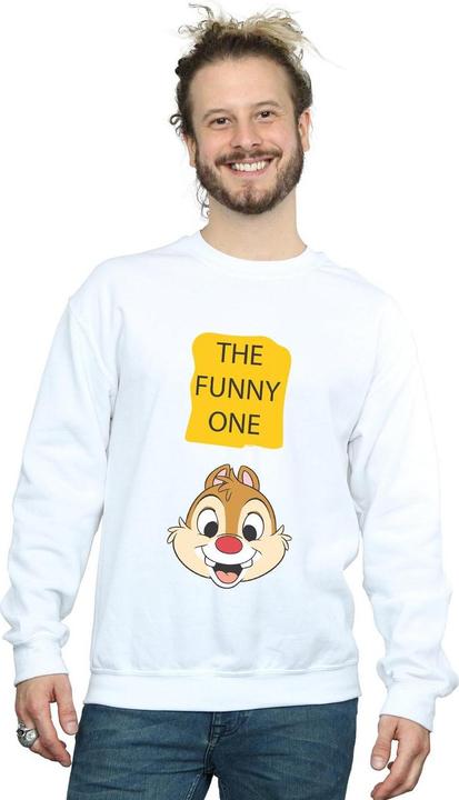 Actual product image Disney Mens Chip N Dale The Funny One Sweatshirt (XXL)