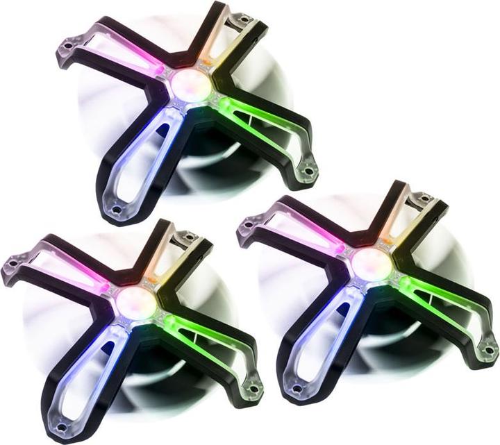 Produktbild Zalman 120mm ZM-SF120A3 ARGB Triple Pack inkl. Controller (120 mm, 3 x)