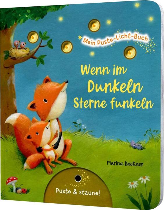 Image du produit Mein Puste-Licht-Buch: Wenn im Dunkeln Sterne funkeln (Allemand, Christina Nömer, 2020)