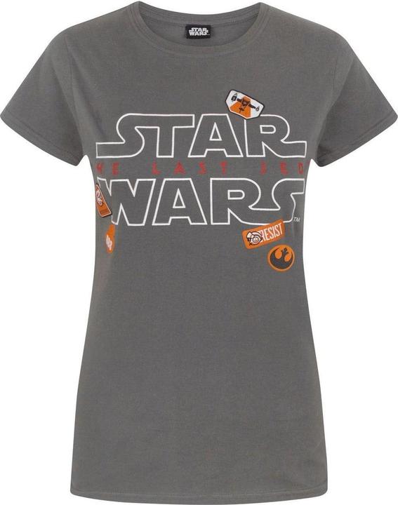 Produktbild Star Wars The Last Jedi TShirt mit AbzeichenDesign (XL)