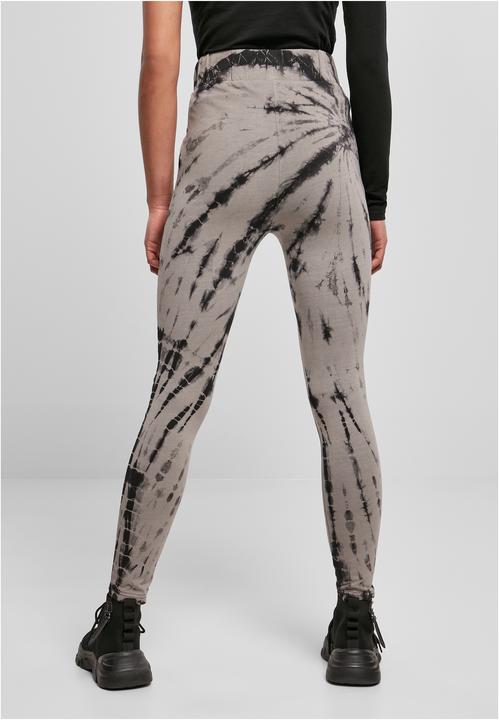 Actual product image Urban Classics Ladies Cotton Tie Dye High Waist Leggings (3XL)
