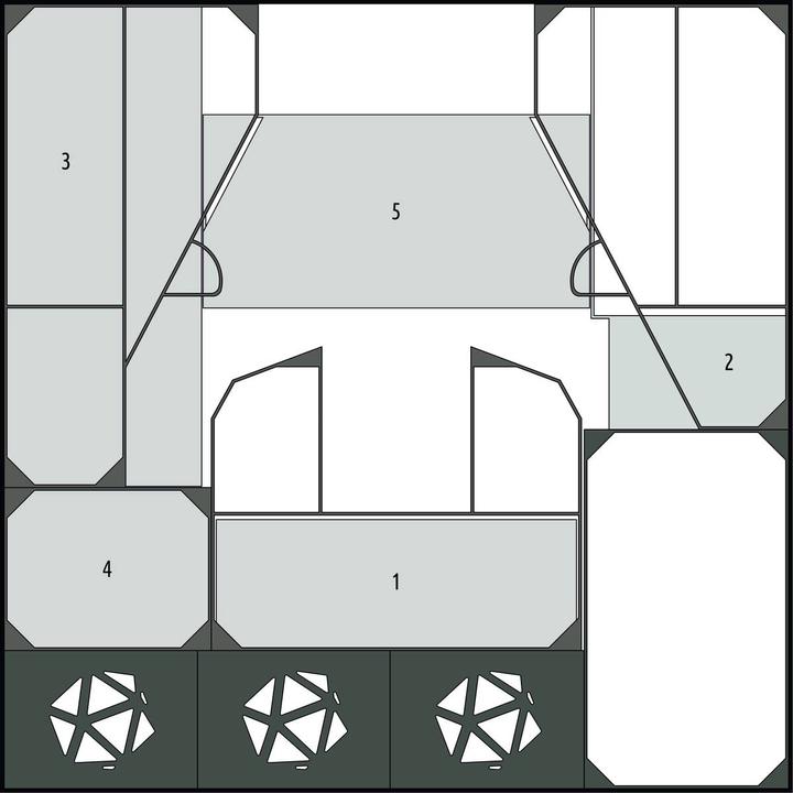 Image du produit Feldherr ORG087 - Inserts d'organisation pour Descent : Légendes des Ténèbres - Boîte de jeu de base (Matières plastiques)