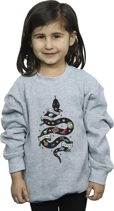 Immagine prodotto Slytherin Sketch Felpa Ragazze (116)
