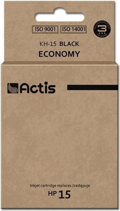 Actual product image Factis KH-15 black ink cartridge for HP printer 15 C6615N replacement - Compatible - Ti (FC)