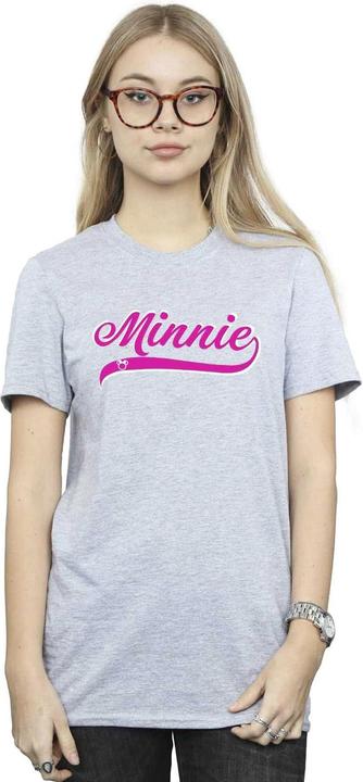 Immagine prodotto Disney Minnie Mouse Logo Maglietta Ampia Donna (L)