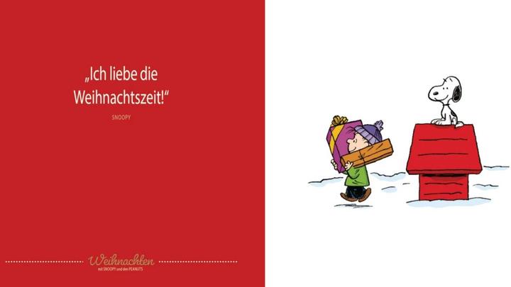 Produktbild Peanuts Geschenkbuch: Frohe Weihnachten mit Snoopy und den Peanuts