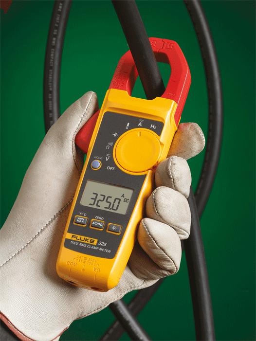 Image du produit Fluke Pince ampèremétrique à rendement réel 325 (CAT III 600V, CAT IV 300V)