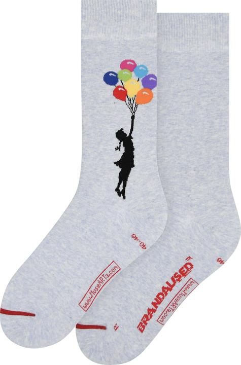 MuseARTa Socks Brandalised - Girl Floating Away (Single pack, 40 - 46)
