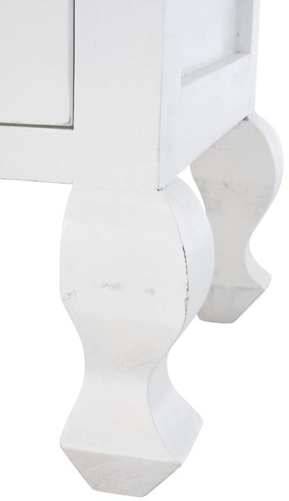 Produktbild Swisshandel24 Kommode Kora, natura/weiss (45 x 41 x 111 cm)