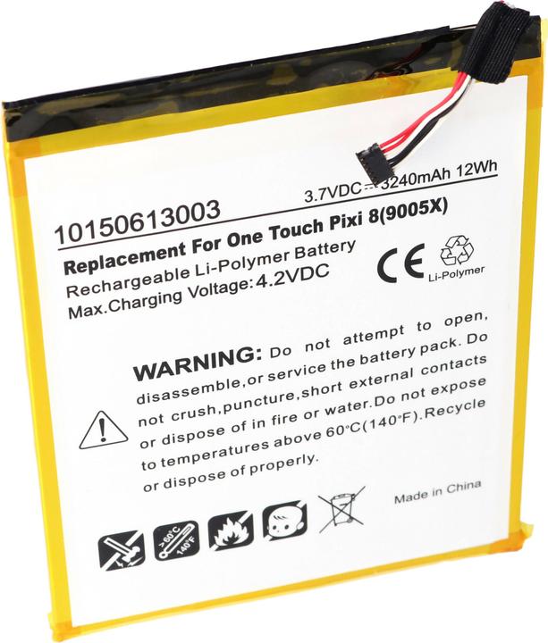 Produktbild Alcatel Akku One Touch Pixi 3 8.0 3G Akku TLp032B2, TLp032BD, TLp032C2, TLP032CC