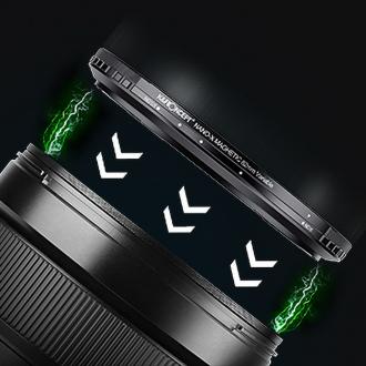 Immagine prodotto K&F Concept Concept Nano X No Fork ND8-128 Filtro magnetico - 82 mm (82 mm, Filtri grigi, 82 mm)