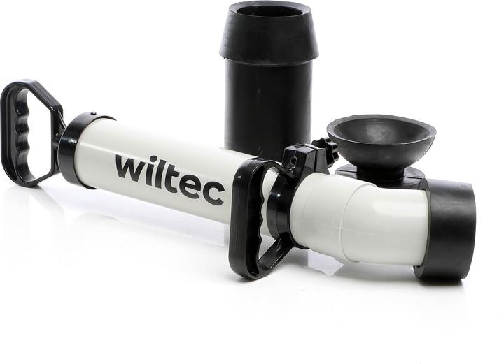 Produktbild Wiltec Hochdruck Rohrreinigungspumpe Abflussreiniger Rohrreiniger Waschbecken WC
