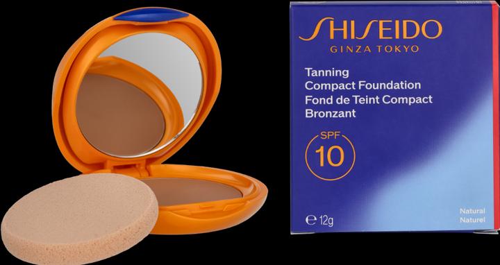 Actual product image Shiseido Sun Make-up Tanning Compact Foundation SPF 10 Natural / 12 g (Natural)