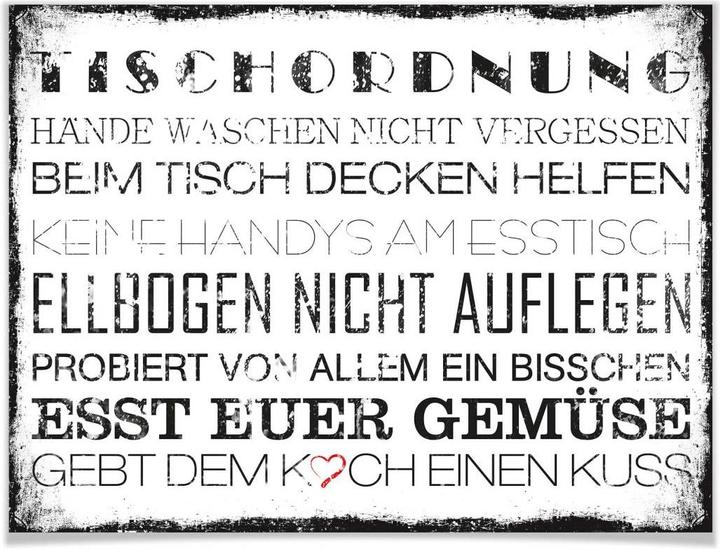 Produktbild Trenddeko Tischordnung (50 x 40 cm)