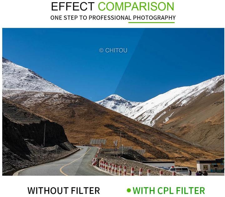 Image du produit 7artisans Filtre polarisant CPL - 67 mm (67 mm, Filtre polarisant, 67 mm)