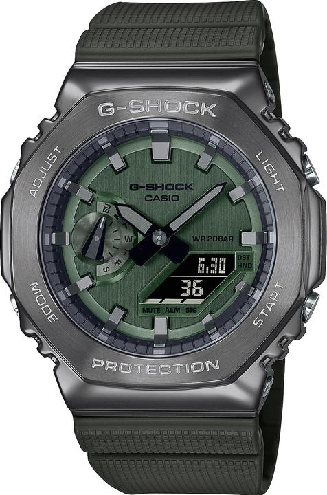 Actual product image G-Shock GM-2100B-3AER (Digital watch, Analogue wristwatch, 44.40 mm)