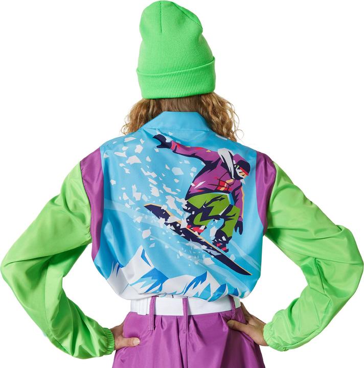 Actual product image tectake Women's Fancy Dress Costume - Retro Ski Suit (XL)