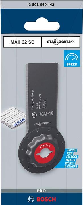 Actual product image Bosch Professional Zubehör PRO MAII 32 SC blade for multifunction tools, 32 x 55 mm