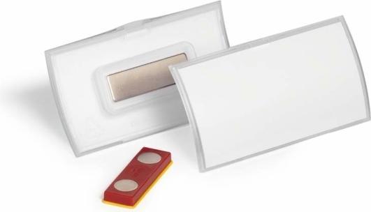 Image du produit Durable 825919, Porte-étiquette, Portrait, Polypropylène (PP), Transparent, 40 mm, 7,5 cm