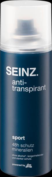 Image du produit dm Seinz. Déodorant spray anti-transpirant Sport SEINZ. (Spray, 200 ml)