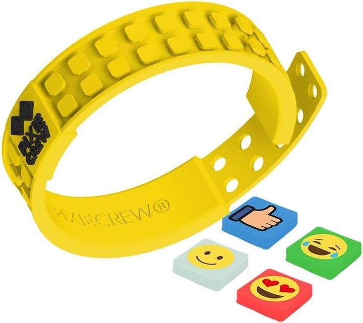 Actual product image Pixie Crew Silikonarmband mit Emoticons (21 cm, Silicone)