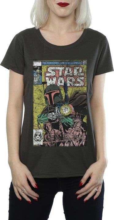 Immagine prodotto Star Wars Maglietta Boba Fett Comic Donna (XXL)