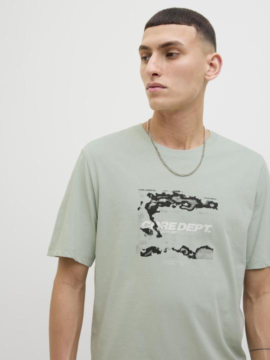 Image du produit Jack & Jones Gedruckt Rundhalsausschnitt T-shirt T-shirt (L)