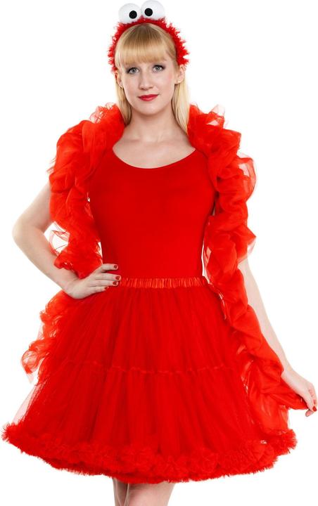 Produktbild Maskworld Die Sesamstrasse Elmo Tutu - Kostüm für Fasching (One Size)