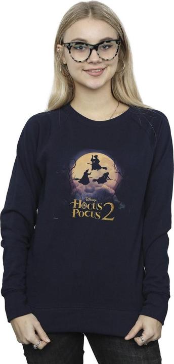 Actual product image Disney Womens/Ladies Hocus Pocus Witches Flying Sweatshirt (XXL)