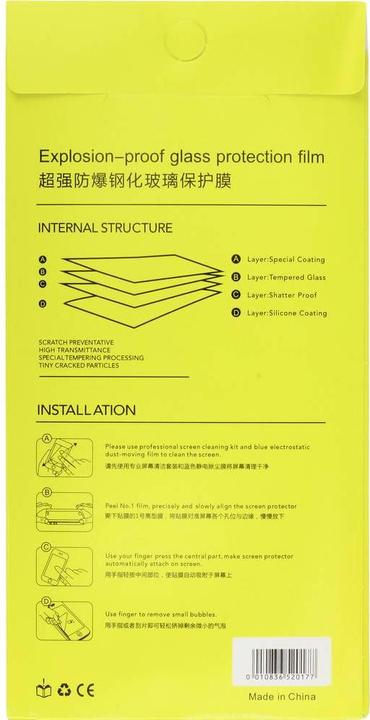 Actual product image No Name Screen Protector Glass Suitable for iPhone 7 Plus 8 Plus (1 Piece, Apple iPhone 8 Plus, Apple iPhone 7 Plus)