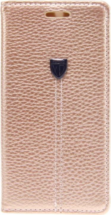 Actual product image NoName Book Case Fashion for Galaxy S6 Edge - gold 4250710563937 (Samsung Galaxy S6 Edge)