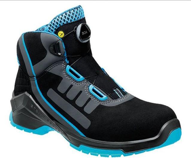 Produktbild Steitz Secura Schnürstiefel schwarz/blau VD PRO 1800 ESD, S2 NB BOA (S2, 39)