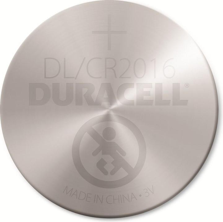Image du produit Duracell Piles bouton (1 pcs, CR2016, 72 mAh)