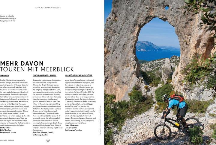 Produktbild Legendäre Radtouren in Europa (Deutsch, Lonely Planet, 2024)