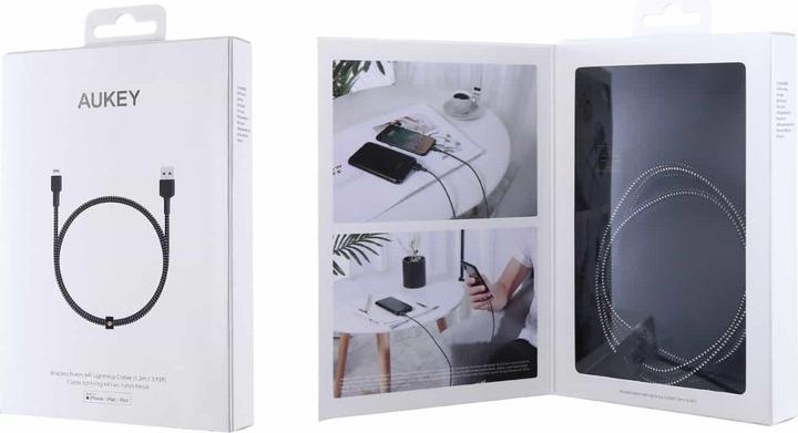 Image du produit Aukey USB-A - Lightning (1.20 m, USB 3.0, USB 2.0)