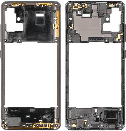 Actual product image Samsung Galaxy A51 Main Frame Black (Galaxy A51)